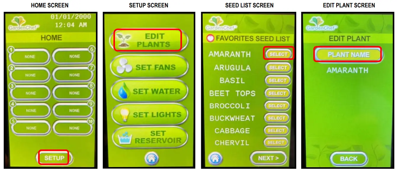 CARTER HOFFMANN GC52 GardenChef Herb and Microgreen Growing C iabinet - PROGRAMMING6