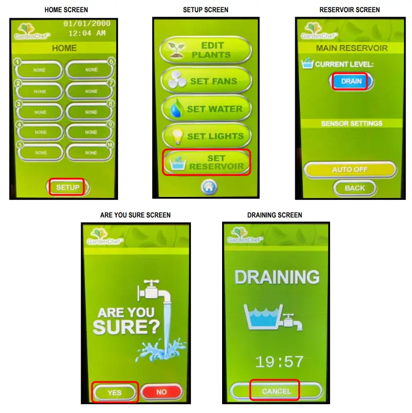 CARTER HOFFMANN GC52 GardenChef Herb and Microgreen Growing C iabinet - PROGRAMMING7