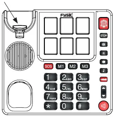 Fysic-FX-3930-Landline-Phone-with-Large-Photo-Keys-and-Numbers-fig-5