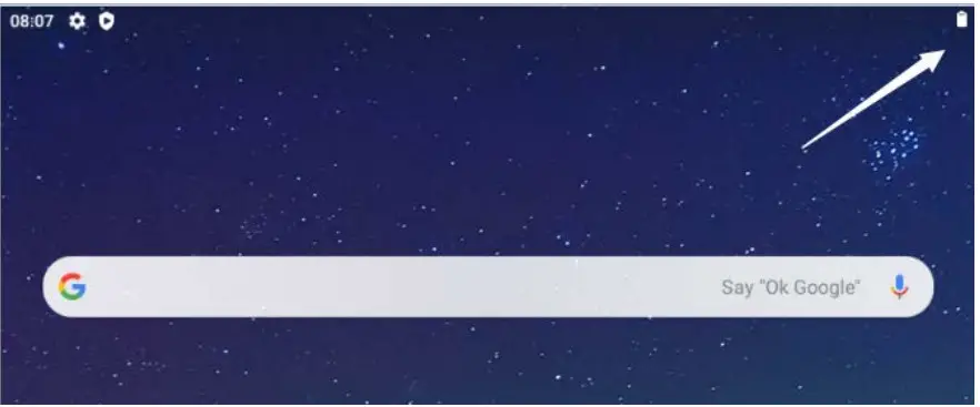 MAJESTIC TAB 814 Tablet PC - Battery charging