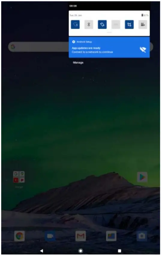 MAJESTIC TAB 814 Tablet PC - WiFi connectivity