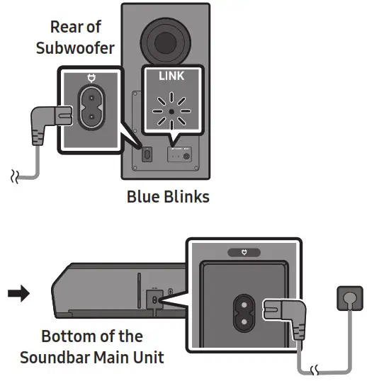 SAMSUNG HW Q700C Wireless Dolby Atmos Soundbar - CONNECTING THE SOUNDBAR