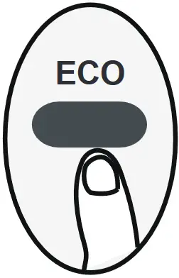 Koppel RG51A E Remote Controller - ECO function