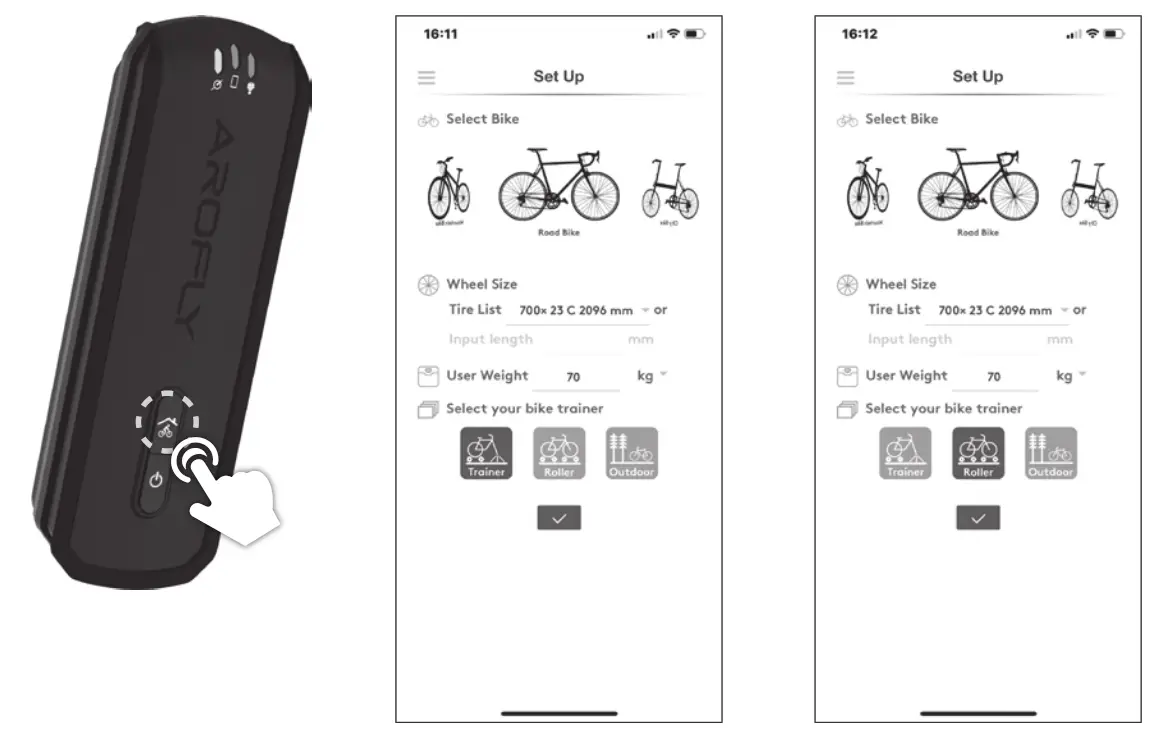 AROFLY 4718009140073 Link A1 Power Meter + Cadence Sensor Bundle - fig 10