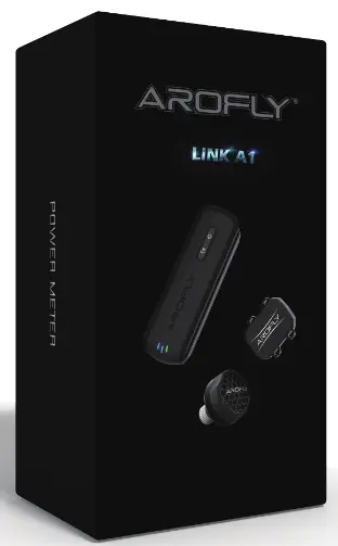 AROFLY 4718009140073 Link A1 Power Meter + Cadence Sensor Bundle