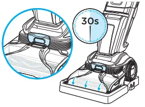 BISSELL-3423-Series-Revolution-Hydrosteam-Upright-Carpet-Cleaner-with-Steam-fig 59