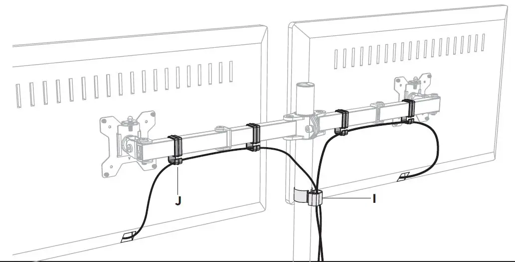 V I V O-STAND-V032-Dual-Monitor-Desk-Mount-10