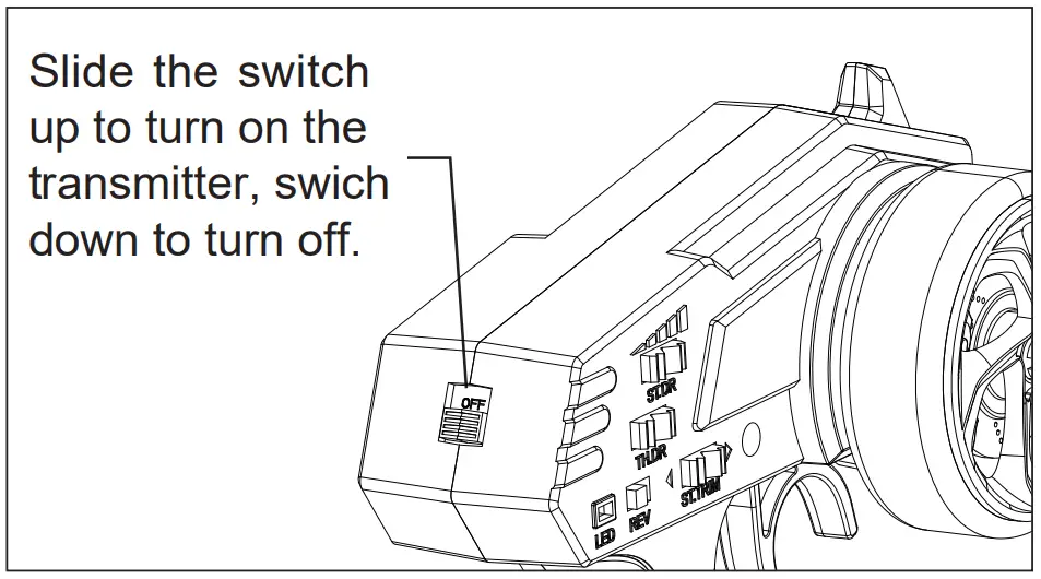  124 Mini Rock Crawler Series -OFF Switch