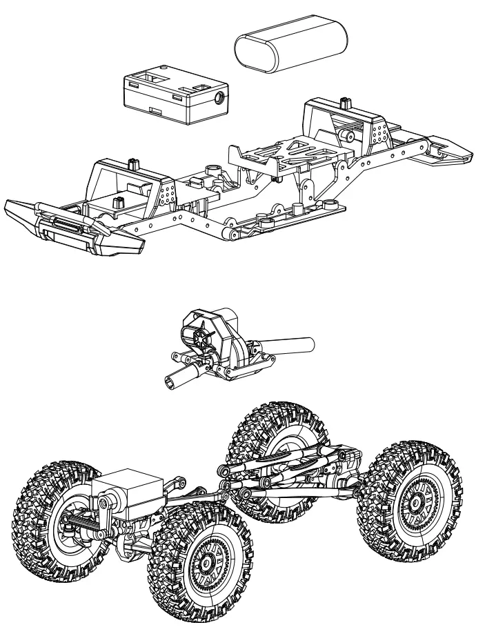  124 Mini Rock Crawler Series - Views 1