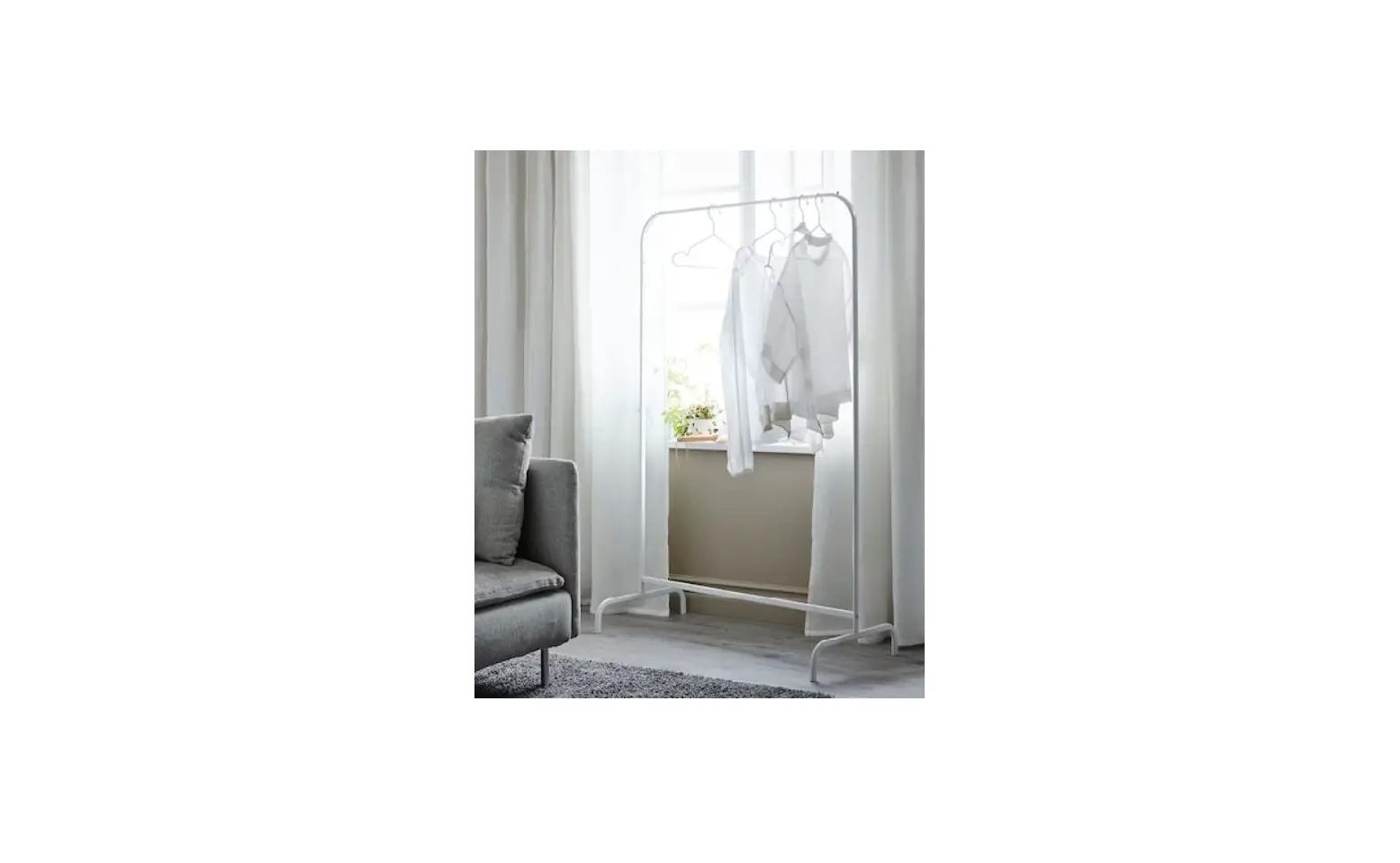 Ikea Mulig Clothes Rack White Instructions