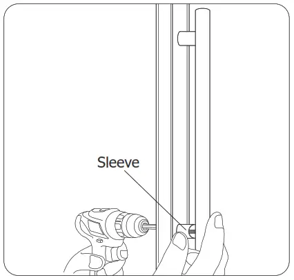 POLAR DM075 Display Fridge - Mount sleeve