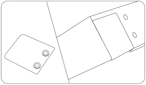 POLAR DM075 Display Fridge - front panel