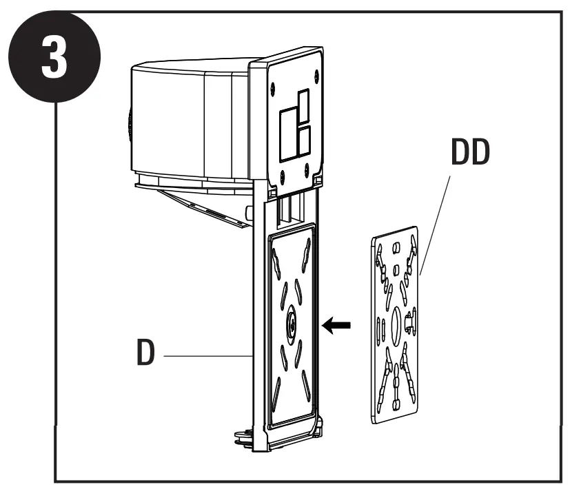 Knocking Out Holes On The Mounting Base Plate