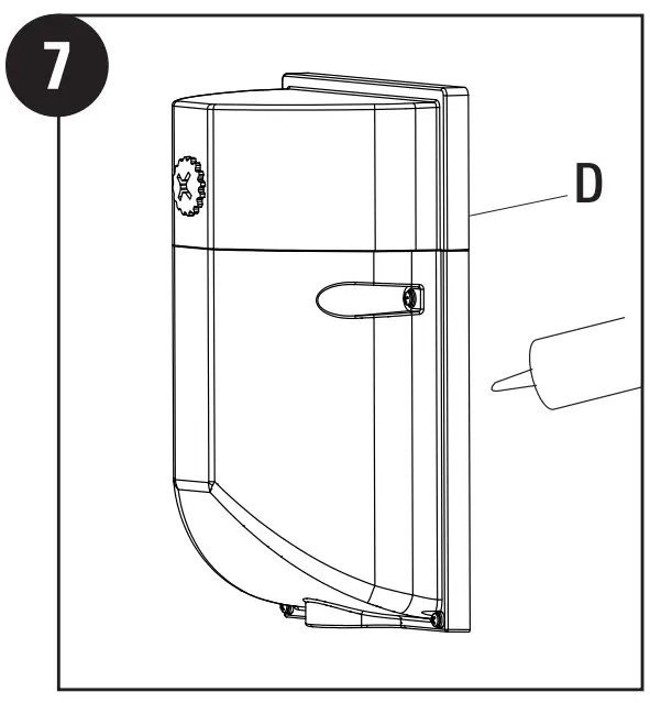 Caulking Around The Light Fixtur