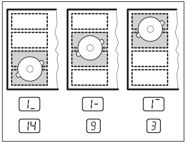 Electrolux HOX650MF Induction Top Hob - sensor14