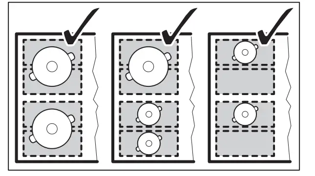 Electrolux HOX650MF Induction Top Hob - sensor4