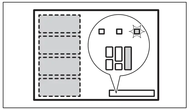 Electrolux HOX650MF Induction Top Hob - sensor9