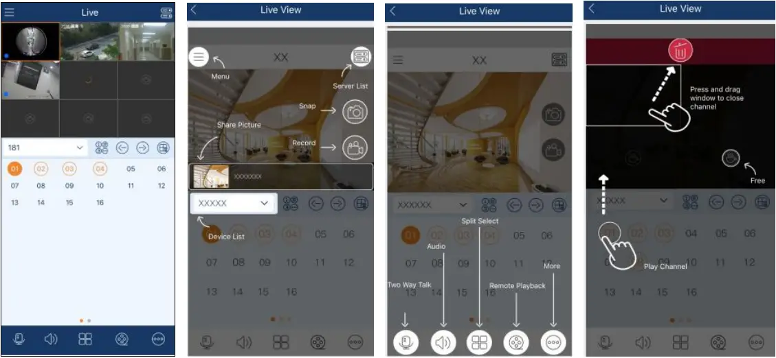 WORLD EYECAM 3165 SuperLive Plus Mobile Surveillance App - a5