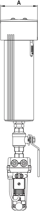 BEKO CLEARPOINT HP 50 S040 - Volume flow of the water separator 2