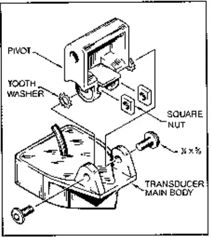 Transducer pivot Assembly