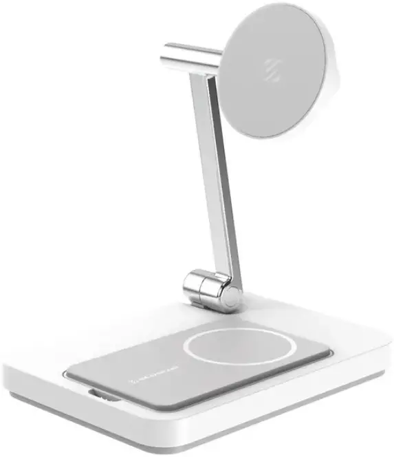 SCOSCHE BaseCharge MS PB 3 in 1 MagSafe Compatible Wireless Power Bank