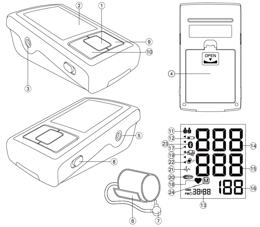 microlife BP A3L PC Blood Pressure Monitor - overview