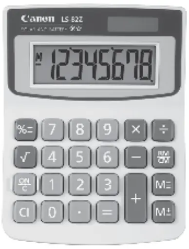 Canon LS-82Z Handheld Display Calculator