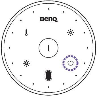 BenQ CR20 C ScreenBar Halo - Assembly 10