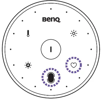 BenQ CR20 C ScreenBar Halo - Assembly 11