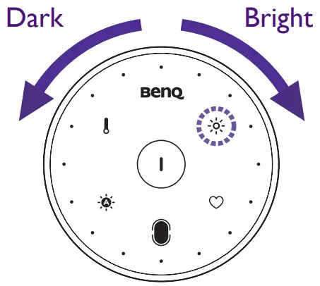 BenQ CR20 C ScreenBar Halo - Assembly 8
