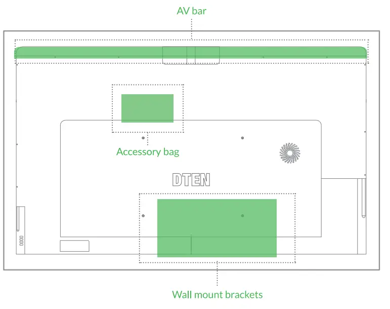 DTEN D7X 55 Inch All In One Touch Display -