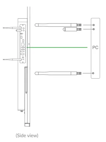 DTEN D7X 55 Inch All In One Touch Display - fig2