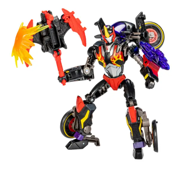 Hasbro-F6281-Transformers-Generations-Shattered-Glass-Collection-Decepticon-Flamewar-with-Fireglide-and-IDW’s-Shattered-Glass-Flamewar