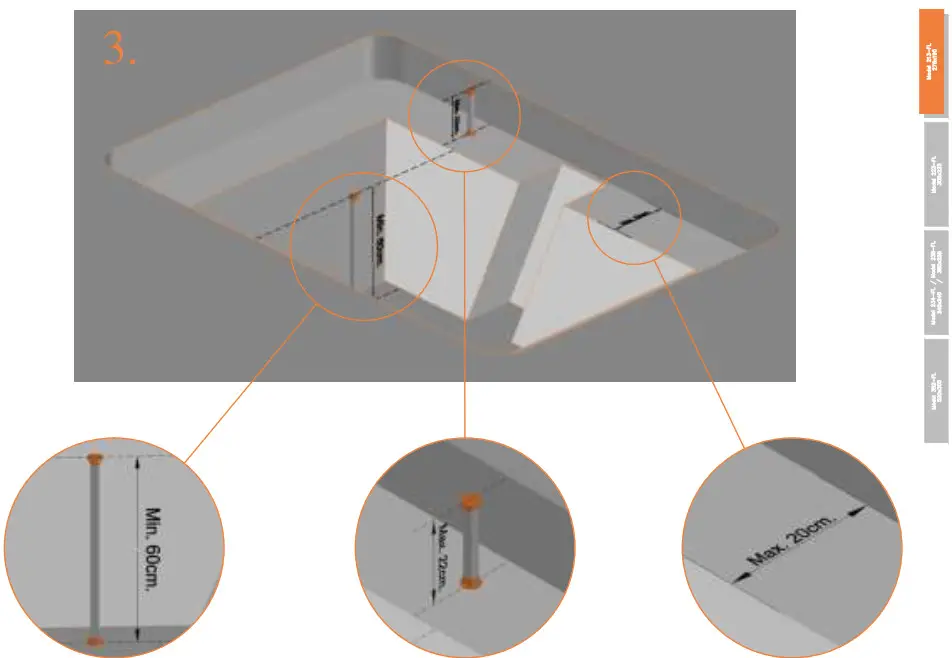 Avyna 213-FL Pro-Line Rectangular Trampolines - fig 3