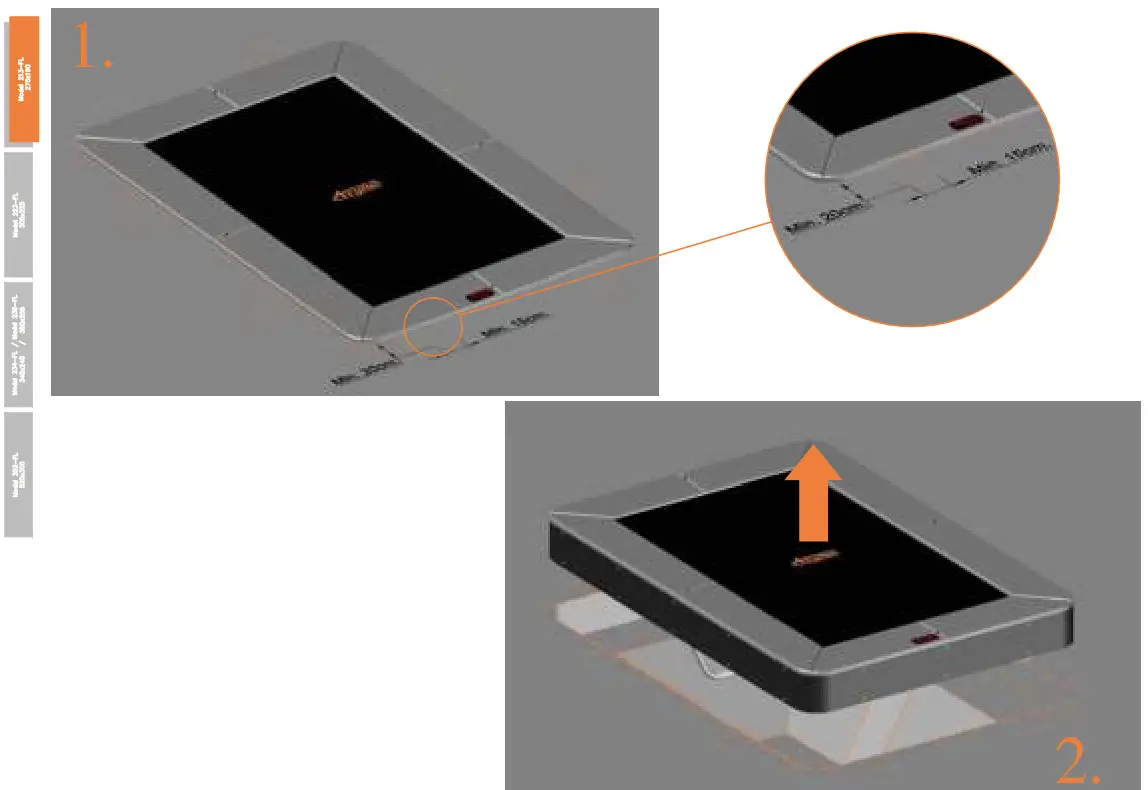 Avyna 213-FL Pro-Line Rectangular Trampolines - fig 30