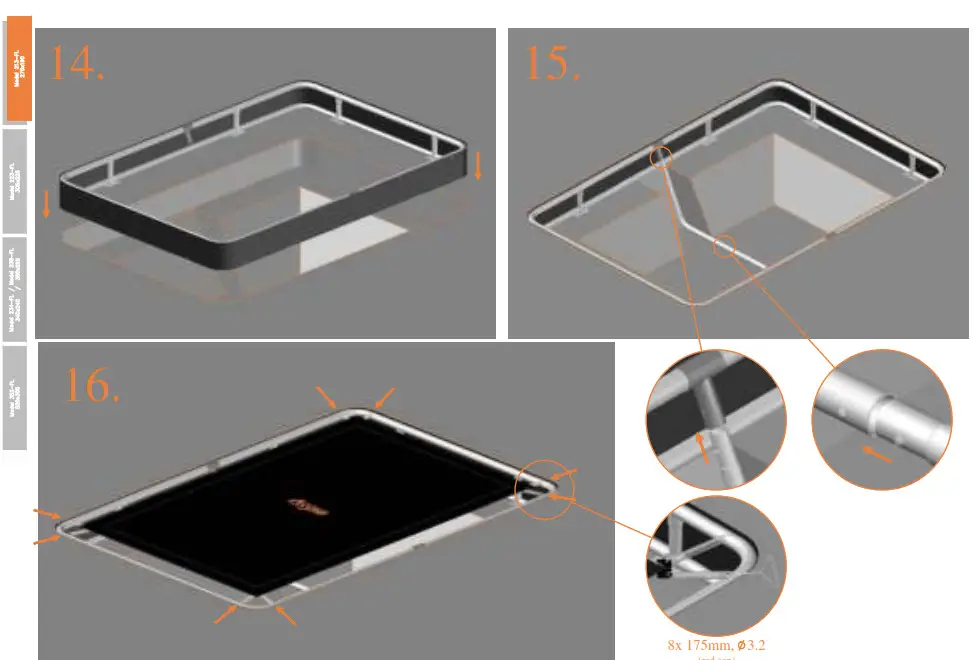 Avyna 213-FL Pro-Line Rectangular Trampolines - fig11