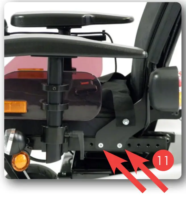 Bischoff Bischoff Taiga Robust Outdoor Drive - Seat depth