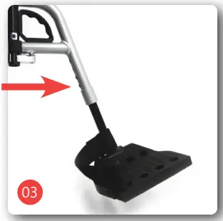 Bischoff Bischoff Taiga Robust Outdoor Drive - footrests