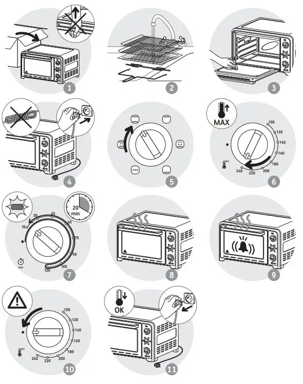 Moulinex-OX4958-Optimo-Electric-Oven-fig-2