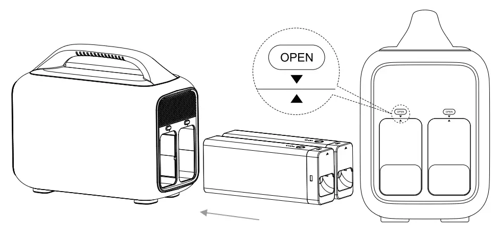 RUNHOOD 3980 D Portable Power Station - ENERGY BAR3