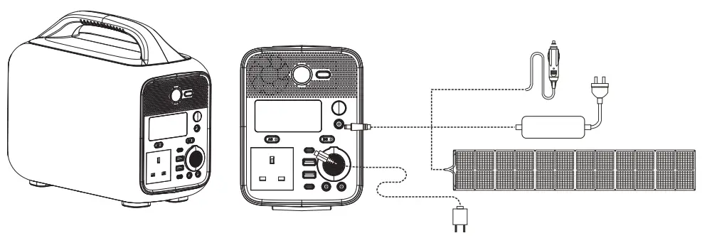 RUNHOOD 3980 D Portable Power Station - ENERGY BAR6