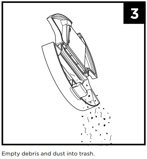 FIG 23 EMPTYING THE DUST BIN.JPG