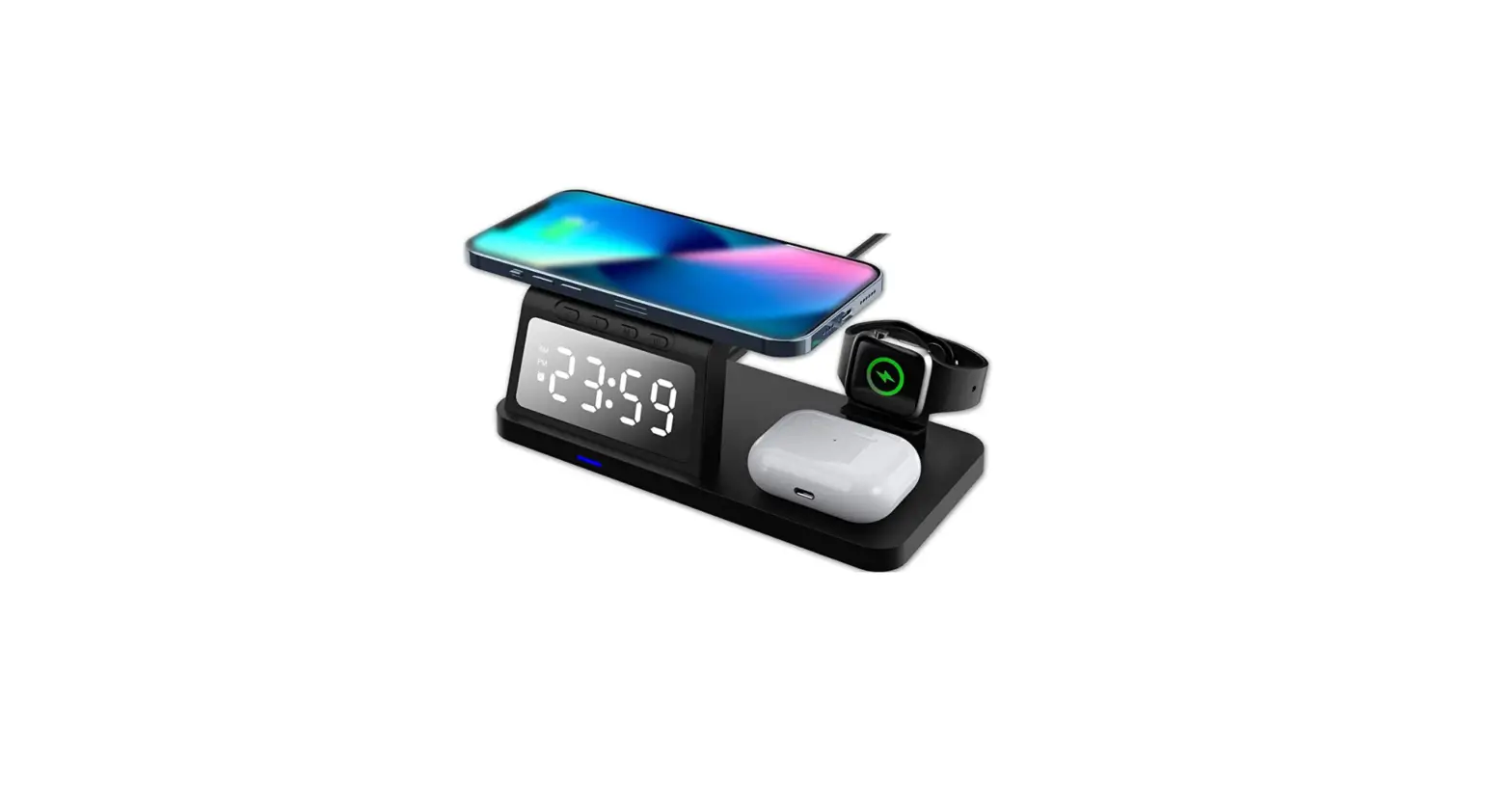 Shenzhen Haitao Ht-506 Clock Alarm Wireless Charger User Manual