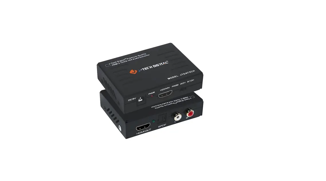 J-tech Digital Jtdat5ch Audio Extractor Converter User Manual