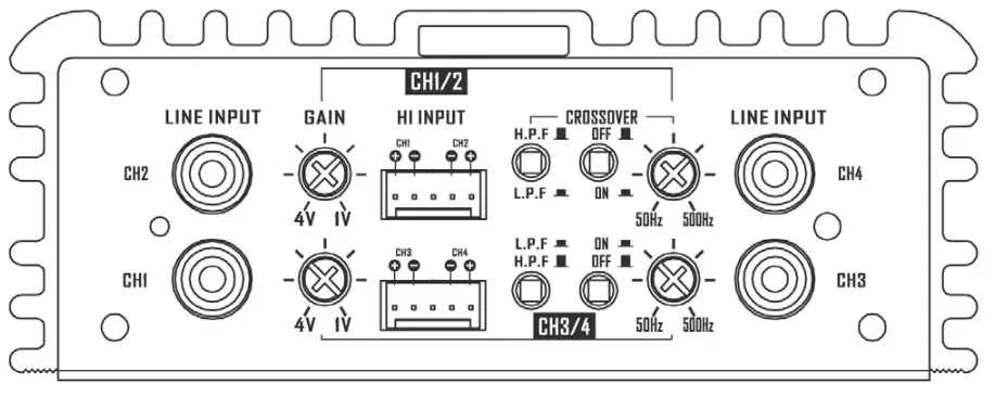 DLS CCi2 Power Amplifier - Routing wires 39