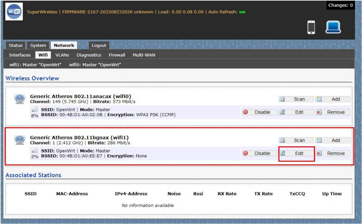 WALLYS DR6018 S High Power Radio AP Router - app 2