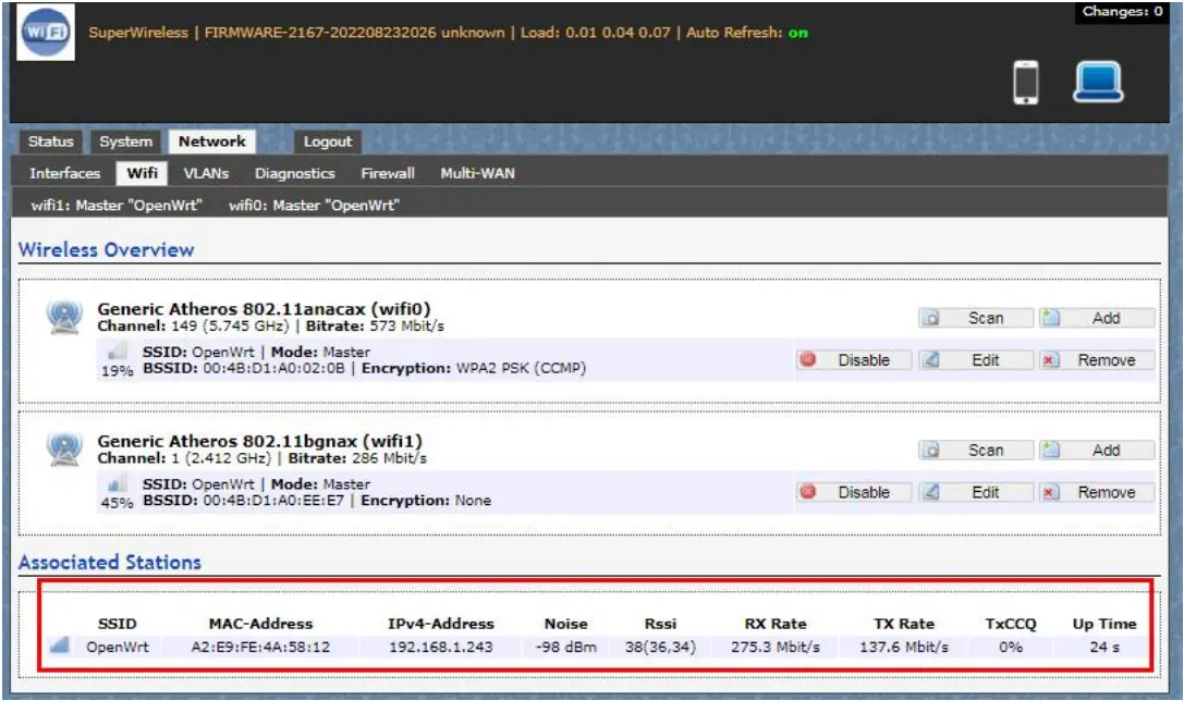 WALLYS DR6018 S High Power Radio AP Router - app 8