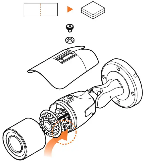 Digital Watchdog DWC-B6563WTIRW DW UHDoC 5MP Bullet Camera - CAMERA