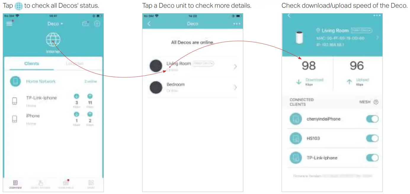 tp link B0BVSWT75T AXE5400 Tri Band Mesh Wi Fi 6E System - FIGURE 4