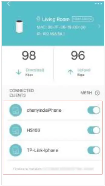tp link B0BVSWT75T AXE5400 Tri Band Mesh Wi Fi 6E System - FIGURE 6